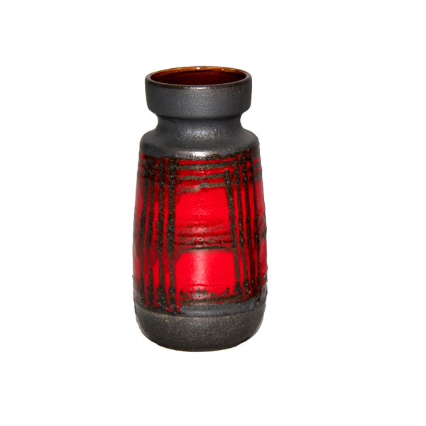 vaso vermelho