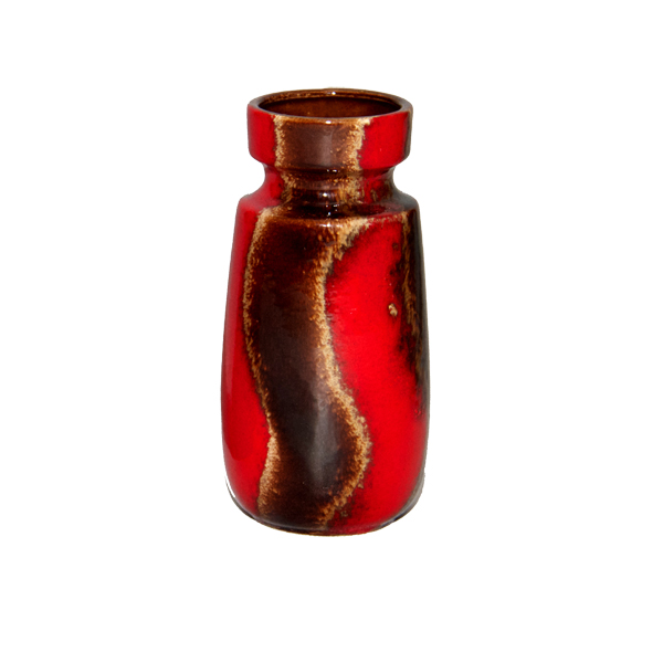vaso vermelho