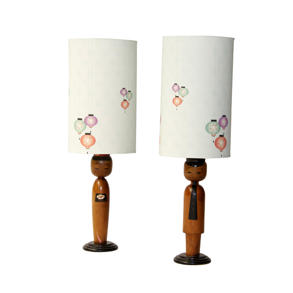 par abajour kokeshi