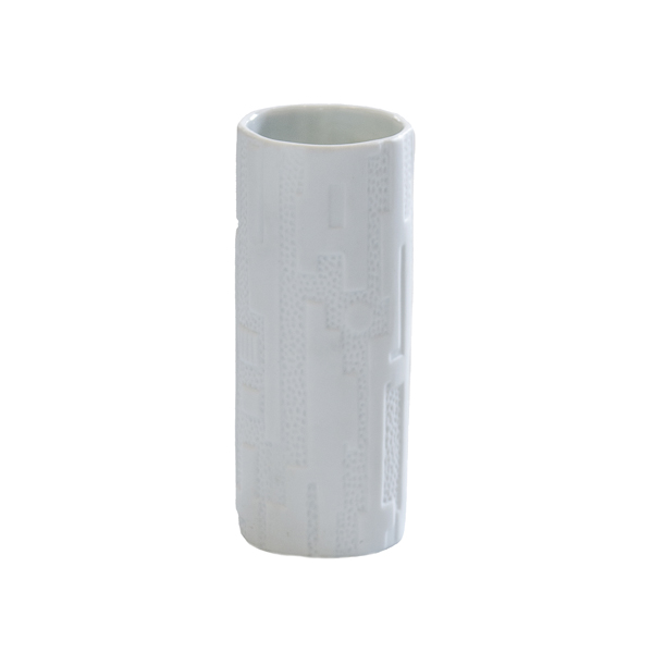 mini vaso branco