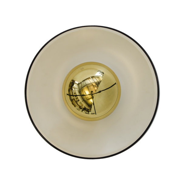 plafon bege e dourado
