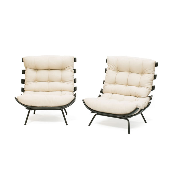 costela ebanizada fixa / bone armchair