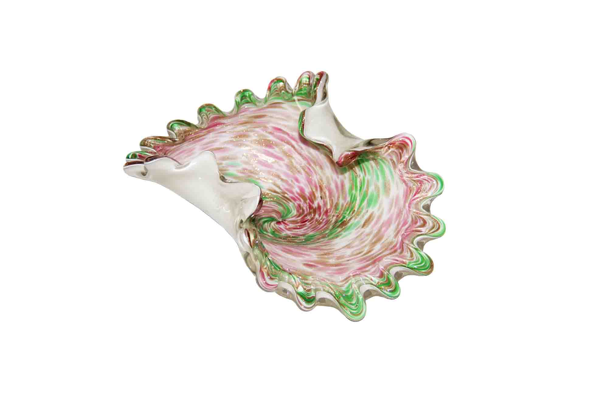 bowl murano pó de ouro