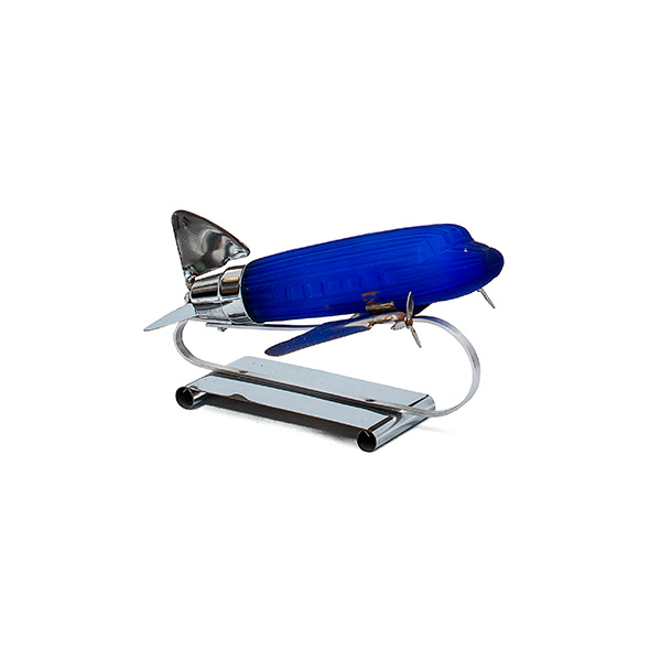 avião azul