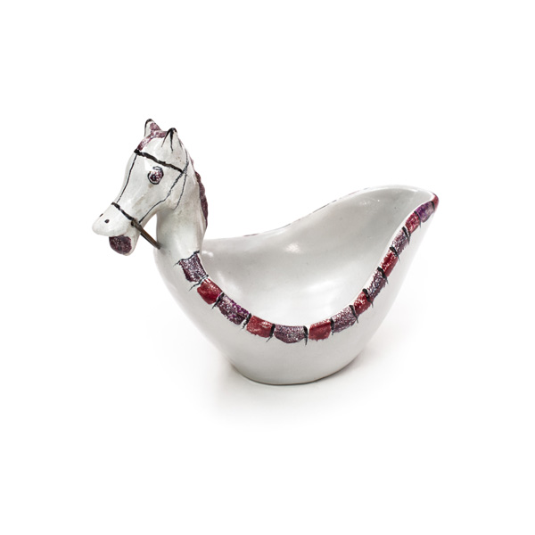 bowl cavalo de cerâmica