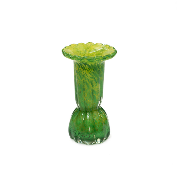 vaso verde vidro