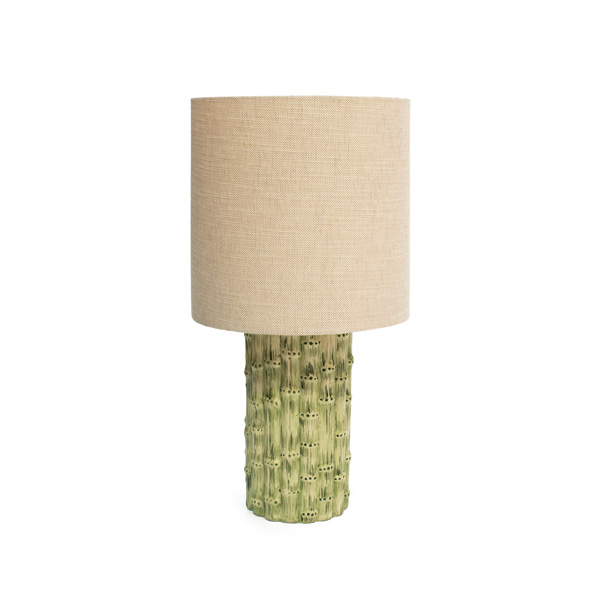 cerâmica bambu verde