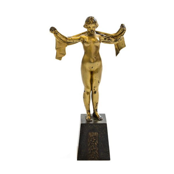 escultura em bronze