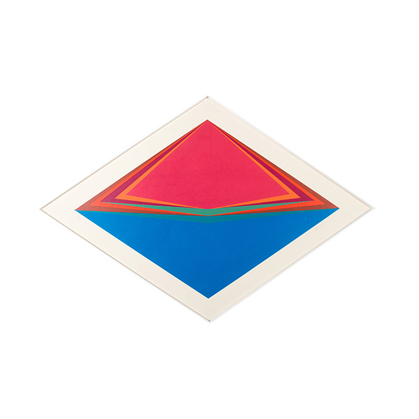 losango assimétrico red/blue h.c.