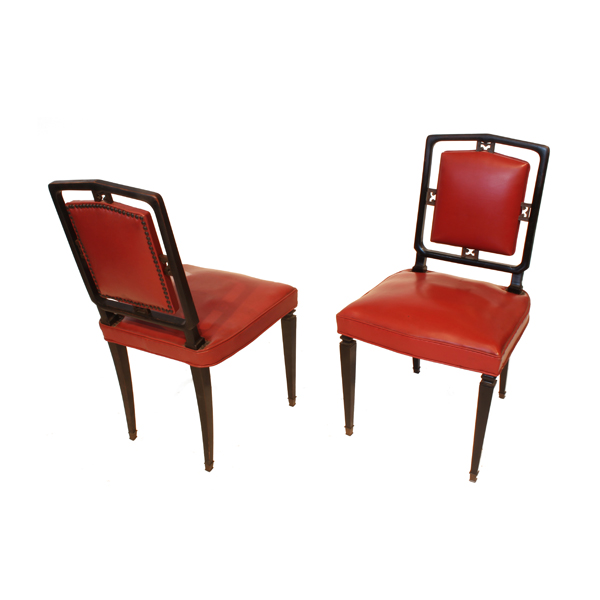 cadeira courvin vermelho