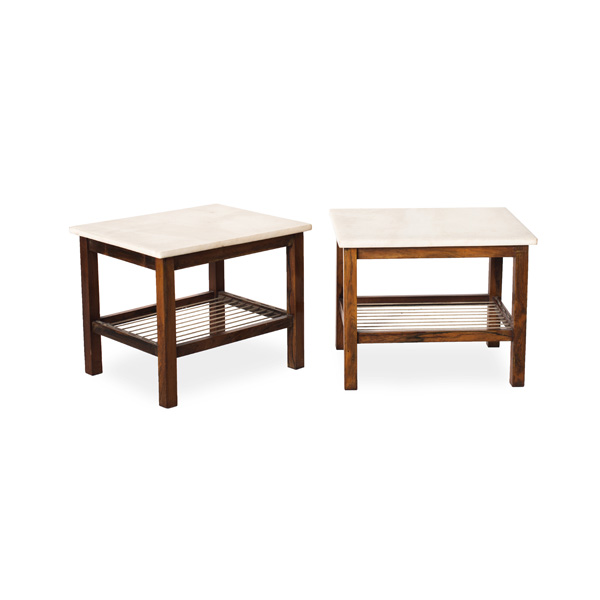 mesa auxiliar de jacarandá