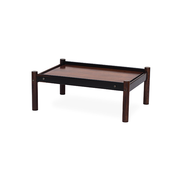 mesa auxiliar em jacarandá