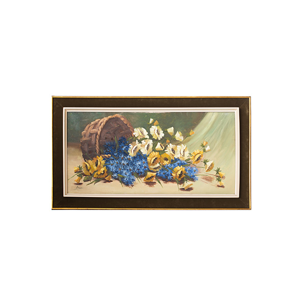 pintura de flores