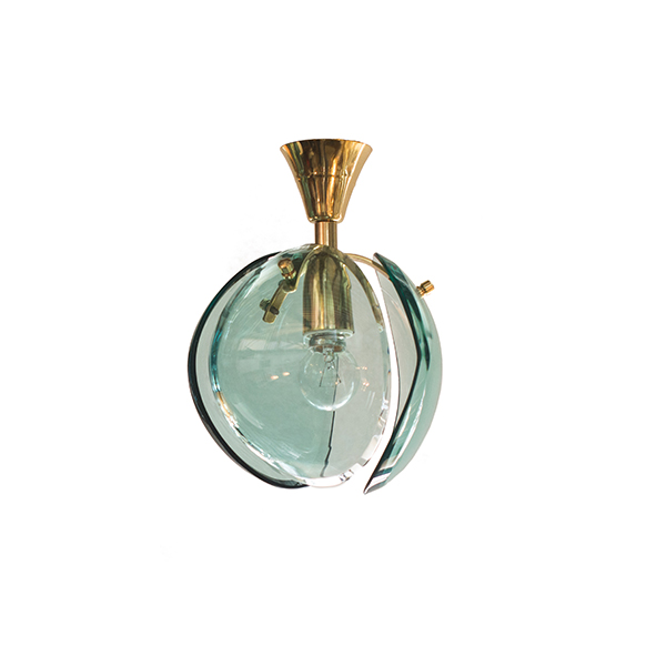 lustre vidros esverdeados