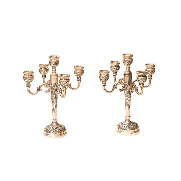 candelabro de prata