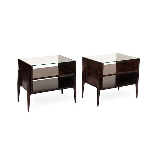 mesa auxiliar de jacarandá