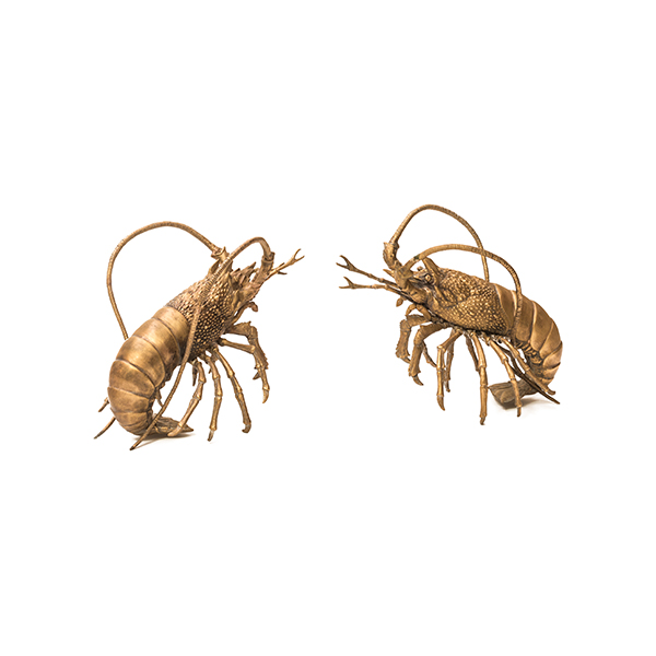 lagosta em petit bronze