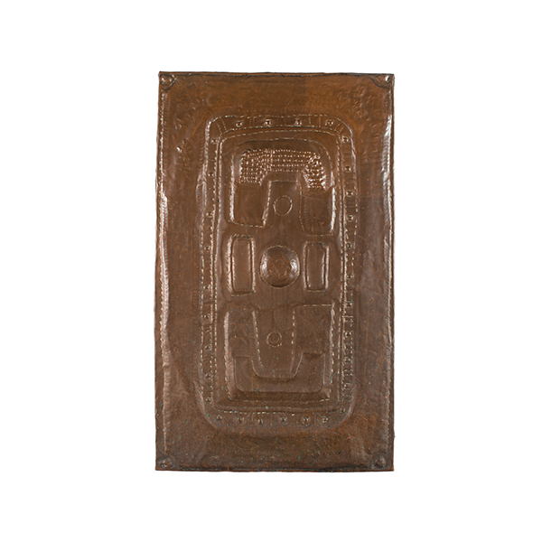 placa de cobre do Cine Marrocos
