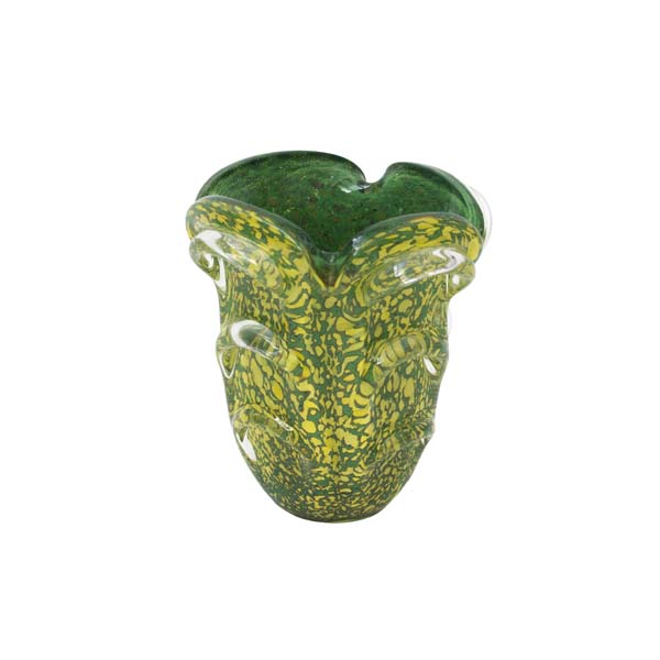 vaso de murano verde